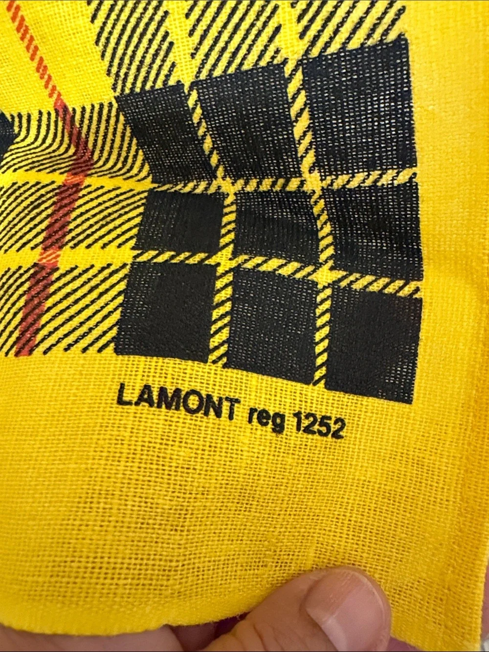 Lamont Linen/Cotton Blend Tea Towel - Scottish Dogs